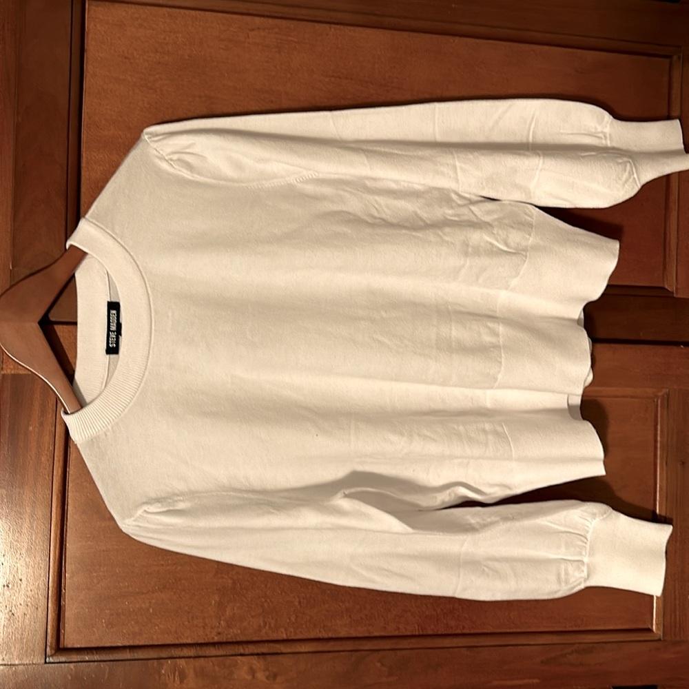 Women’s Steve Madden White Sweater - Brand New with Tags